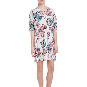 Shoshanna Silk Floral Dress